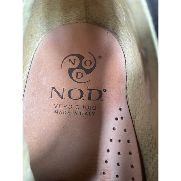 New Not Ordinary Dreams, N.O.D. Brown Suede Loafers, Made in Italy, US Size 8.5 - Picture 8 of 9